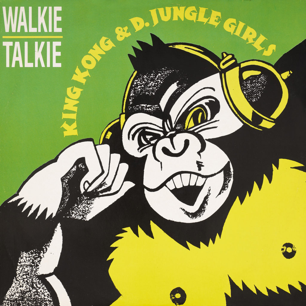 Cover di WALKIE TALKIE, King Kong & D.jungle Girls. Codice FL 8439. Flea Records