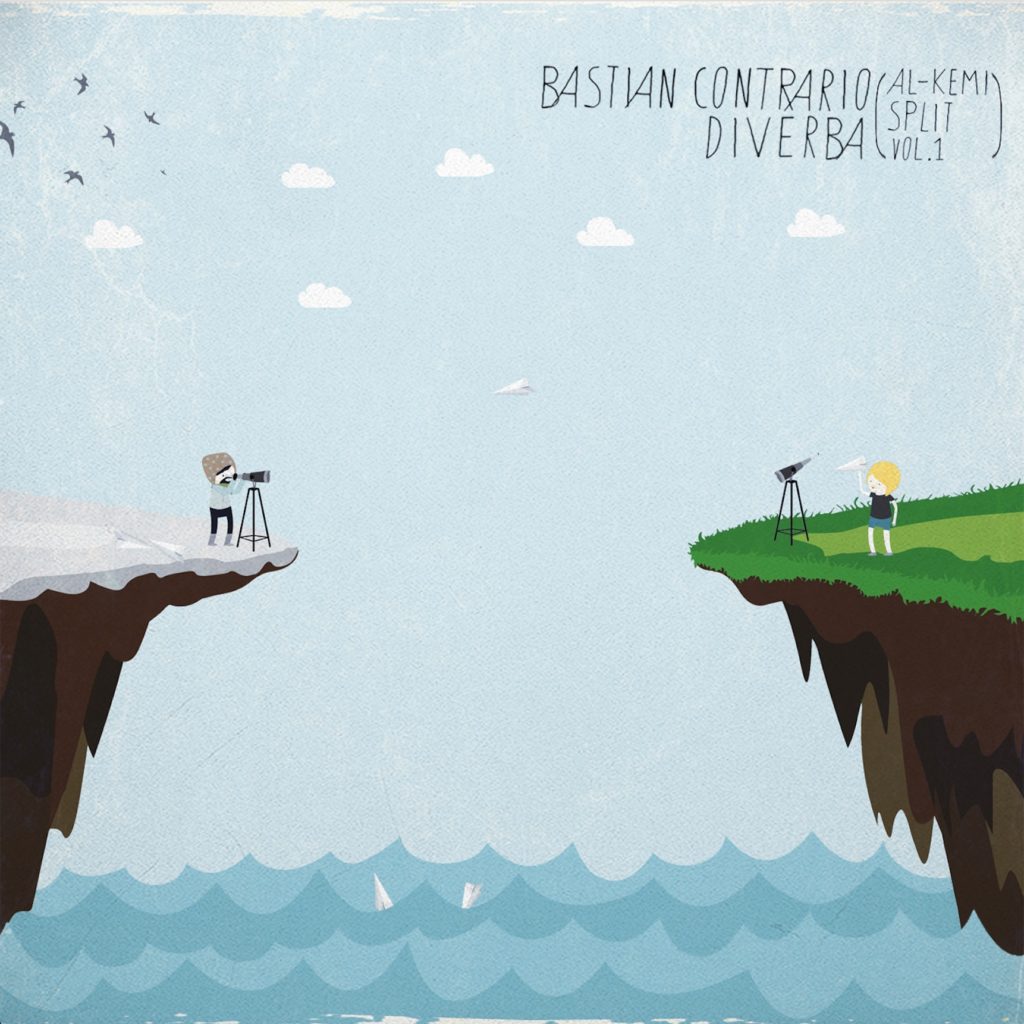 Coevr per Al-Kemi Split Vol. 1 di Bastian Contrario e Diverba, pubblicato da Ala Bianca.