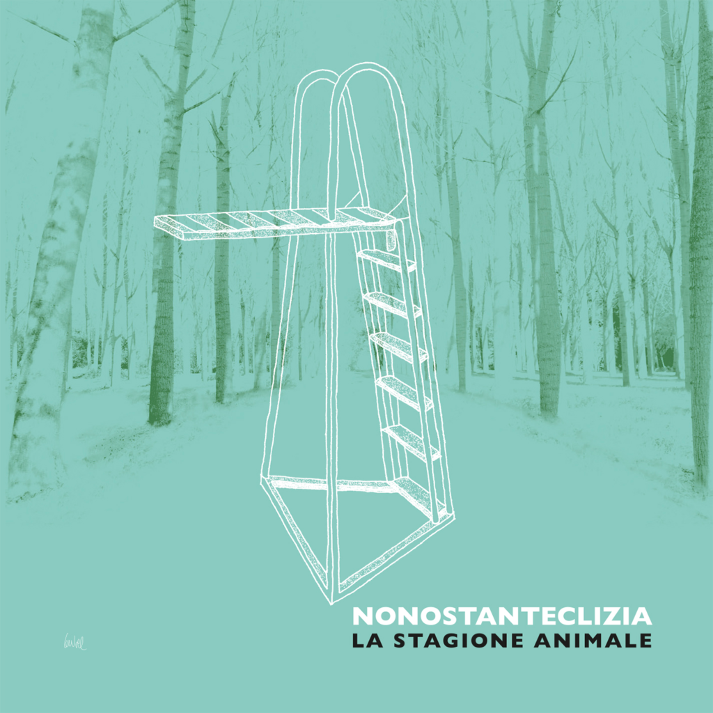 Cover per "La stagione animale" dei Nonostanteclizia, il primo album della band uscito nel 2015 e pubblicato da Ala Bianca.