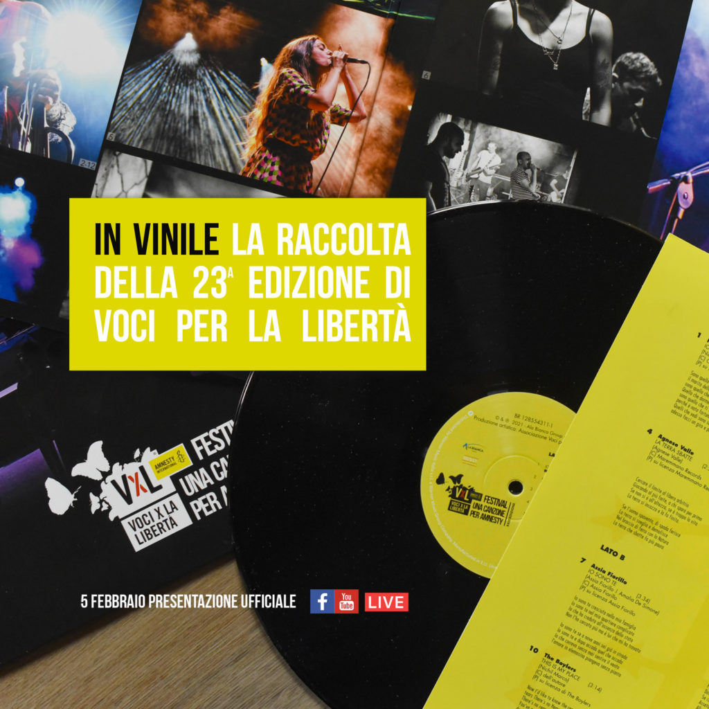 vxl vinile uscita