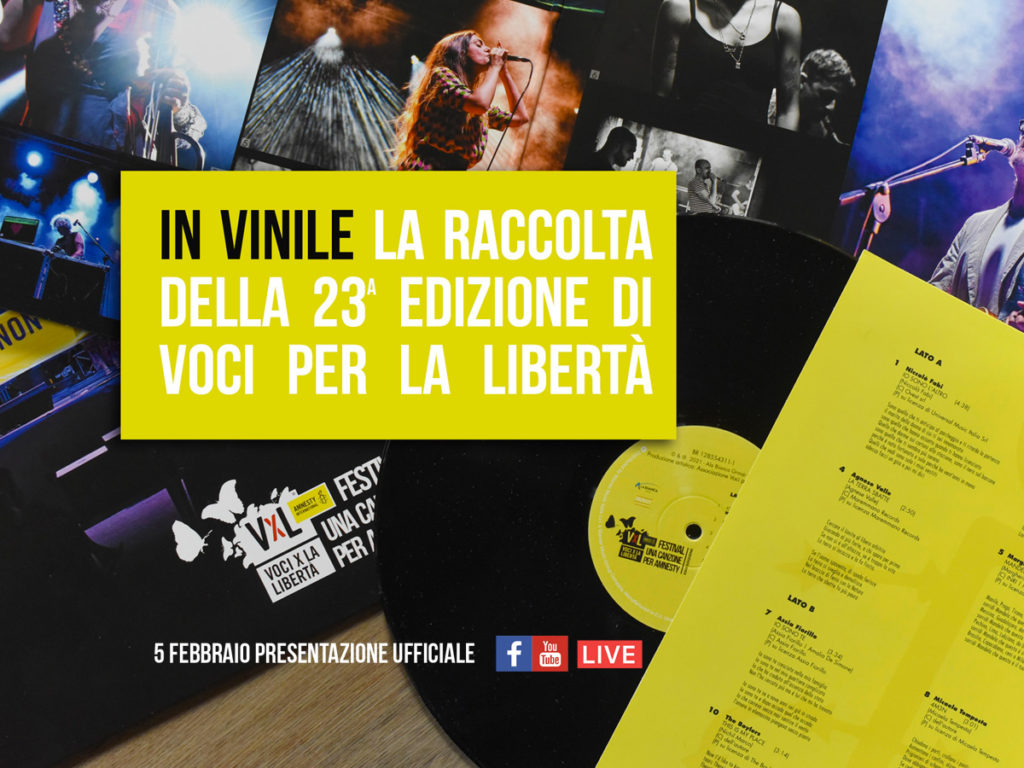 vxl vinile voci per la libertà uscita