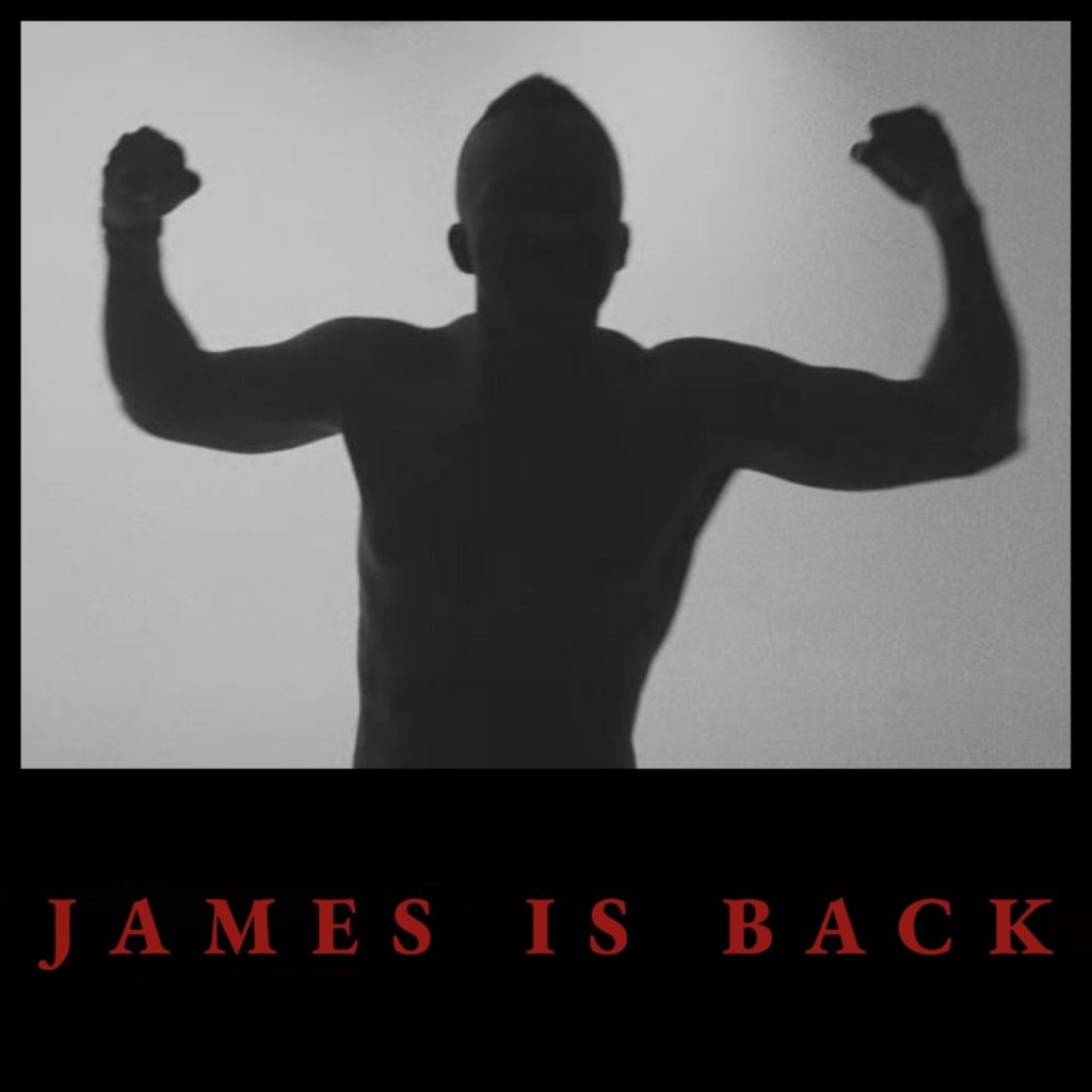 videoclip james is back james senese