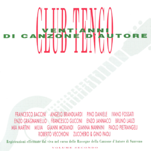 DDCT128553726-2 Club Tenco. Vent'anni di canzone d'autore. I Dischi del Club Tenco