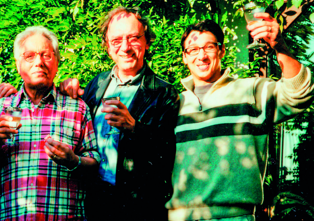 Toni Verona di Ala Bianca con Enzo e Paolo Jannacci nel 2000