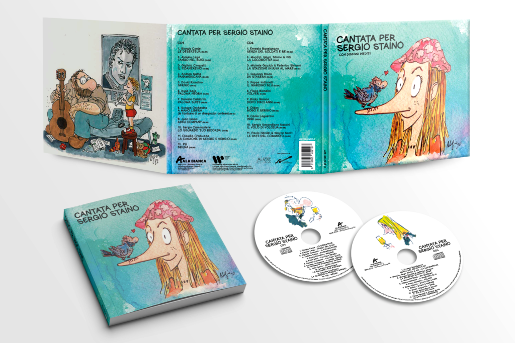 Sergio Staino vive nell'opera-tributo “Cantata per Sergio Staino” doppio CD-cofanetto che celebra l'incontro tra musica e disegno nella vita e nell'opera di uno dei fumettisti più conosciuti e amati d'Italia